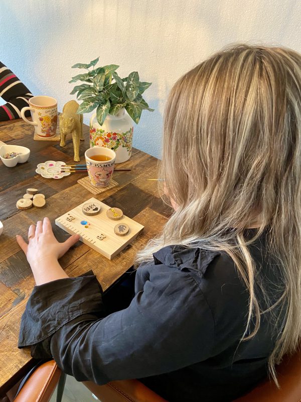 Groeimeter workshop babyshower, DIY workshop, dieren, babyshower, workshop gemak